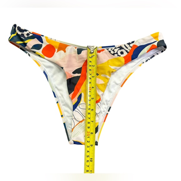 ESCAPE TO PARADISE womens size 10 cheeky high cut bikini swim bottoms NWT - Picture 5 of 6